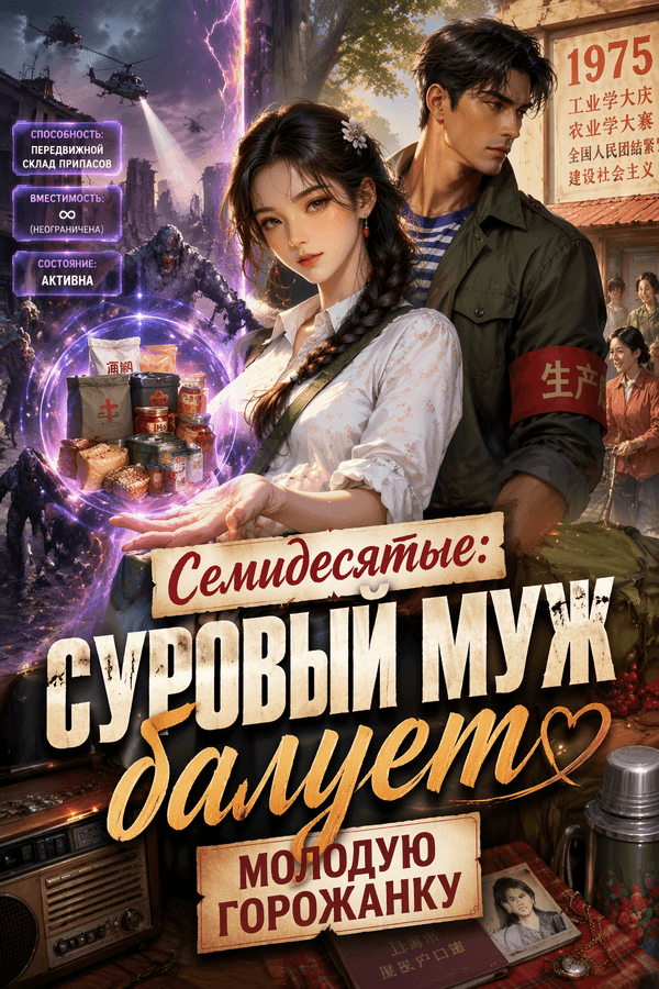 Семидесятые: Суровый муж балует молодую горожанку