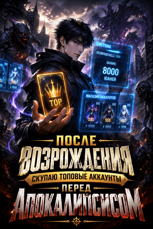 После возрождения скупаю топовые аккаунты перед апокалипсисом