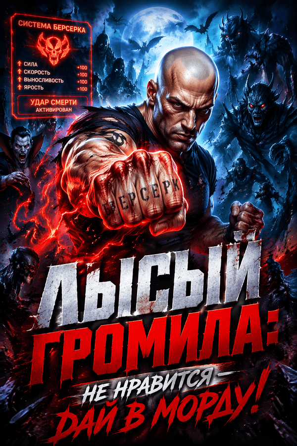 Лысый громила: не нравится — дай в морду!