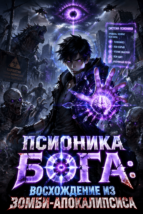 Псионика Бога: восхождение из зомби-апокалипсиса