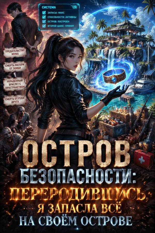 Остров безопасности: Переродившись, я запасла всё на своём острове