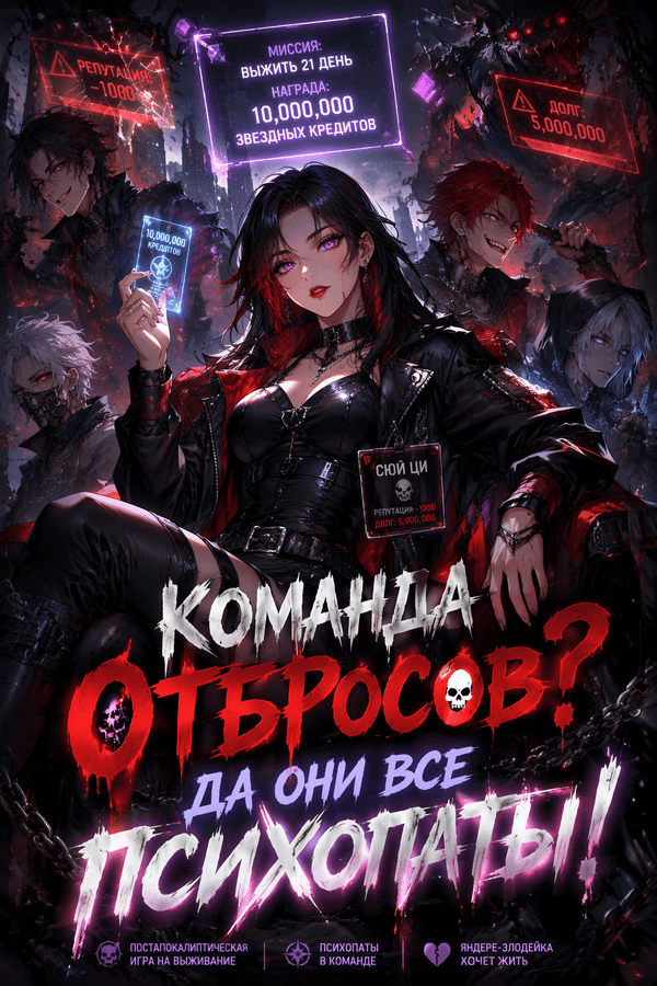 Команда отбросов? Да они все психопаты!