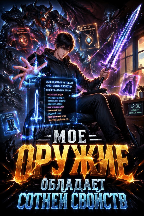 Мое оружие обладает сотней свойств