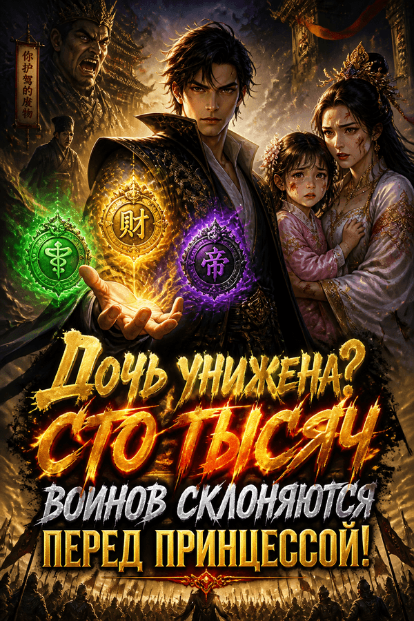 Дочь унижена? Сто тысяч воинов склоняются перед принцессой!