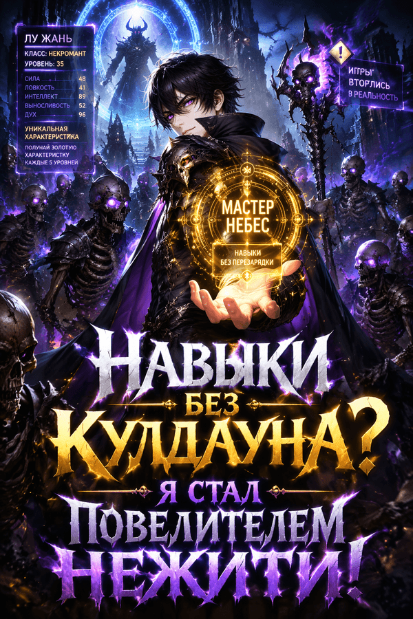 Навыки без кулдауна? Я стал Повелителем нежити!