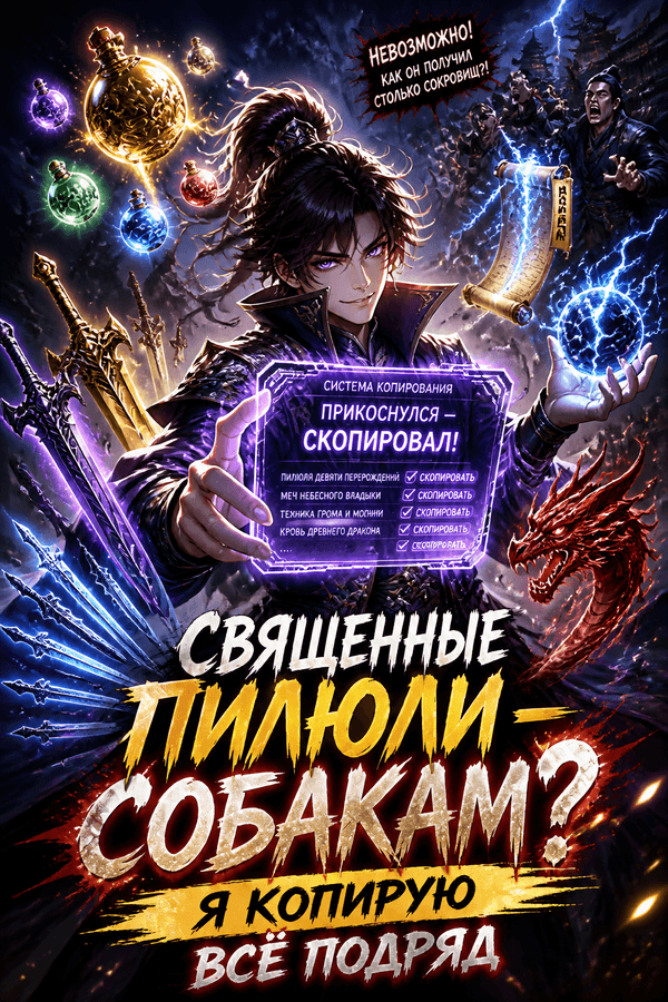 Священные пилюли — собакам? Я копирую всё подряд