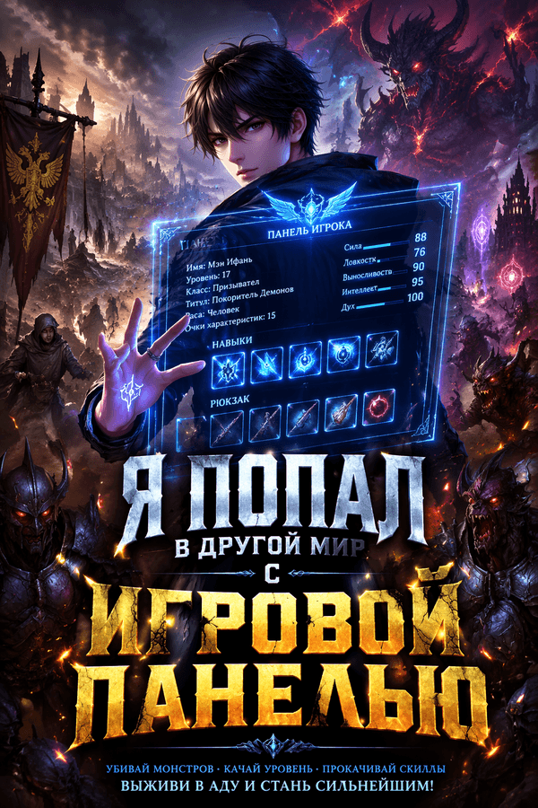 Я попал в другой мир с игровой панелью