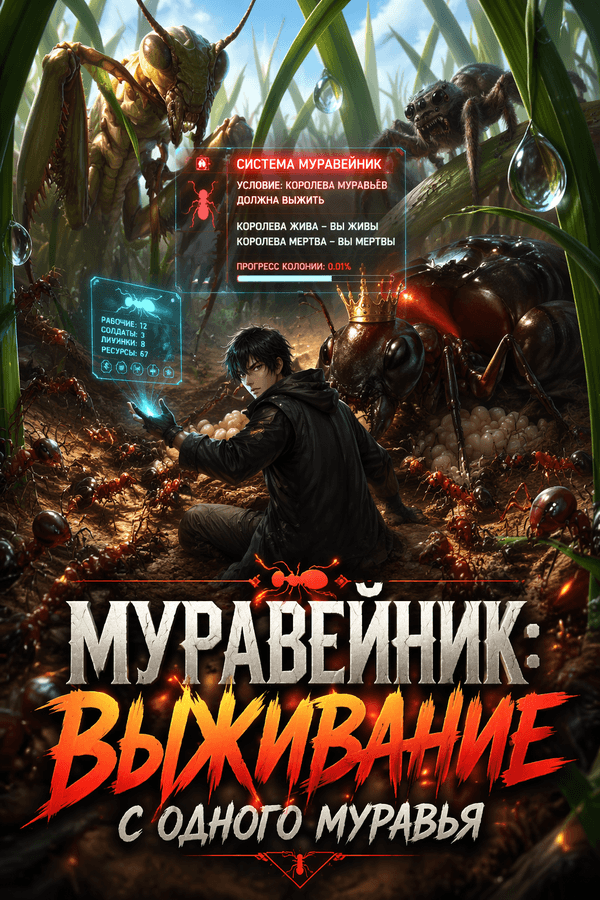 Муравейник: Выживание с одного муравья