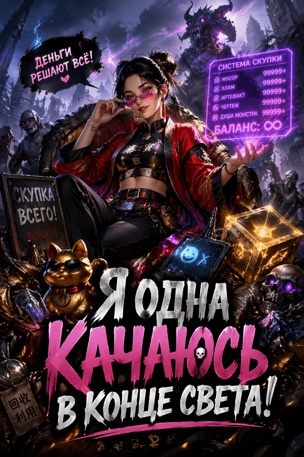 Я одна качаюсь в конце света!