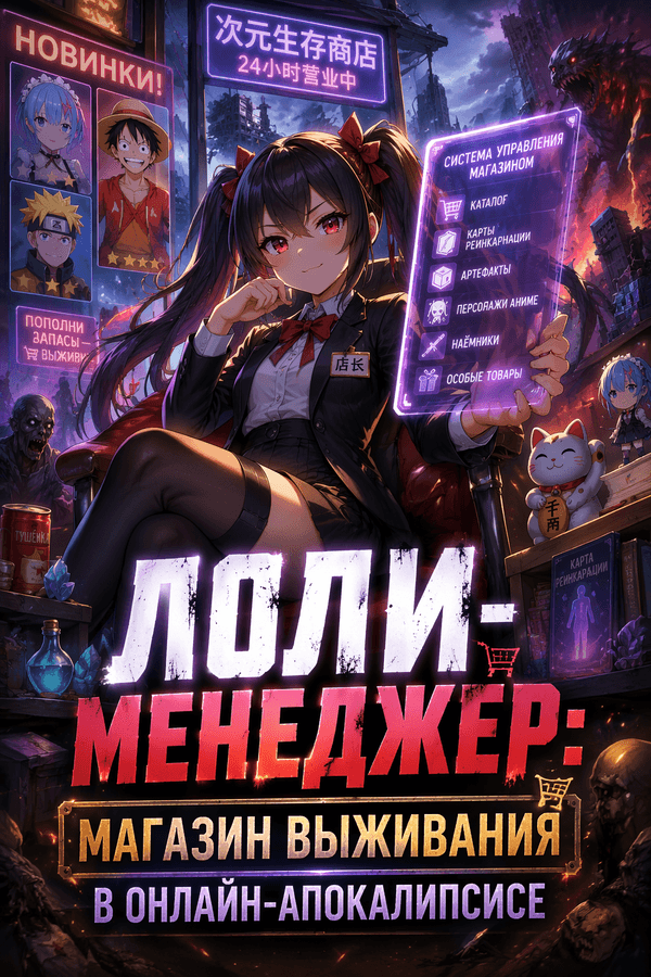 Лоли-менеджер: Магазин выживания в онлайн-апокалипсисе