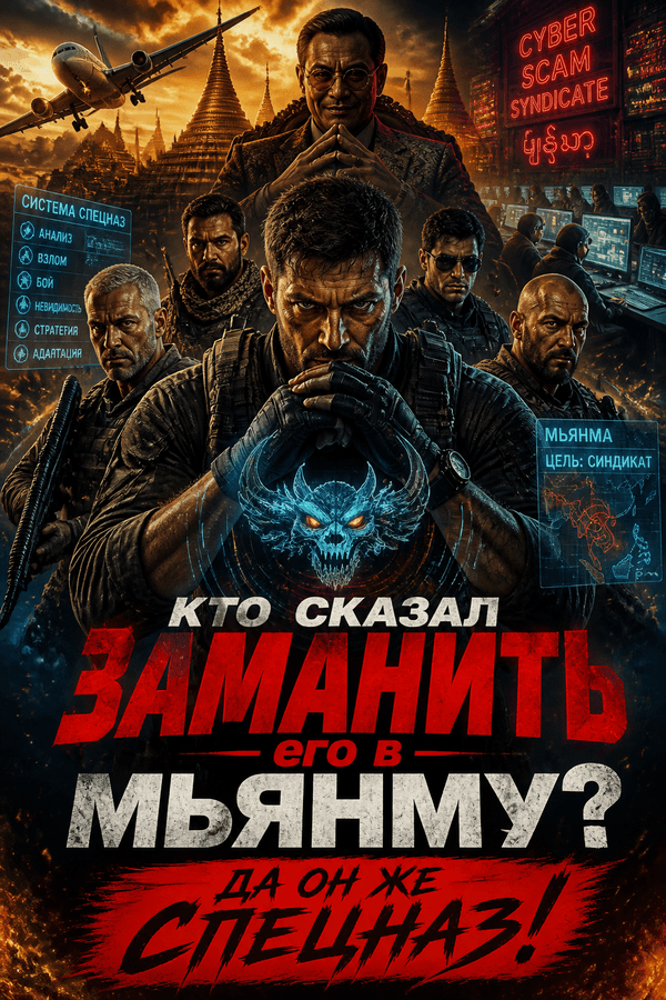 Кто сказал заманить его в Мьянму? Да он же спецназ!