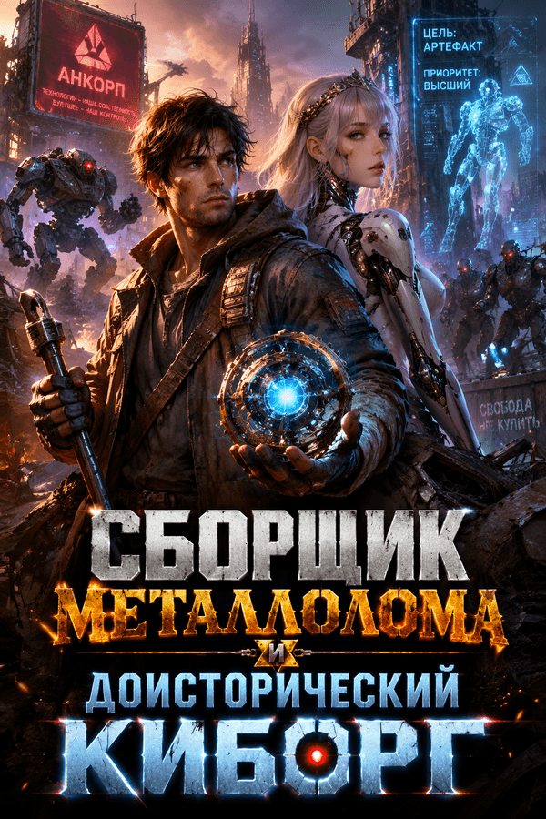 Сборщик металлолома и доисторический киборг