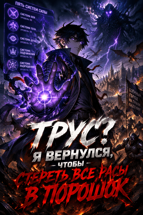 Трус? Я вернулся, чтобы стереть все расы в порошок