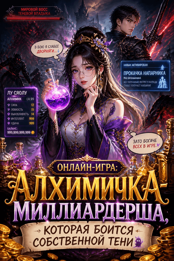 Онлайн-игра: алхимичка-миллиардерша, которая боится собственной тени