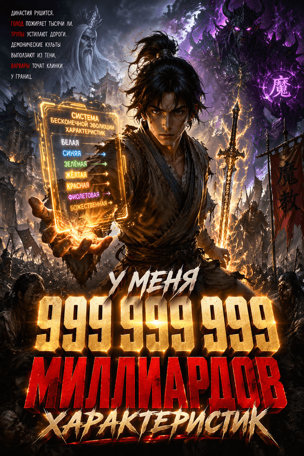 У меня 999 999 999 миллиардов характеристик