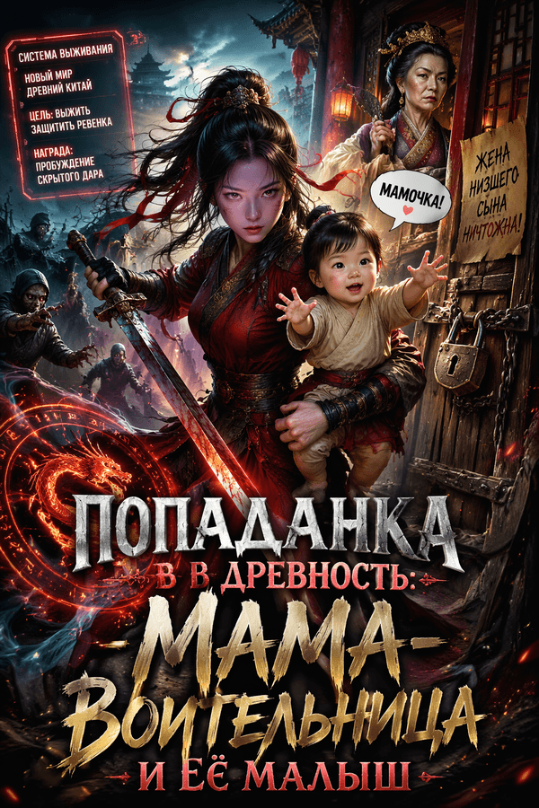 Попаданка в древность: Мама-воительница и её малыш
