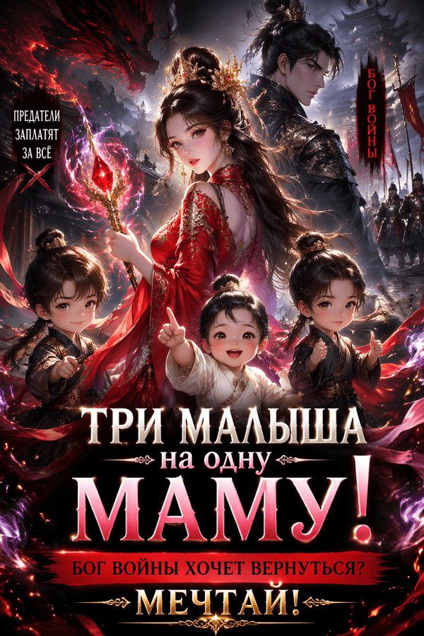 Три малыша на одну маму! Бог войны хочет вернуться? Мечтай!