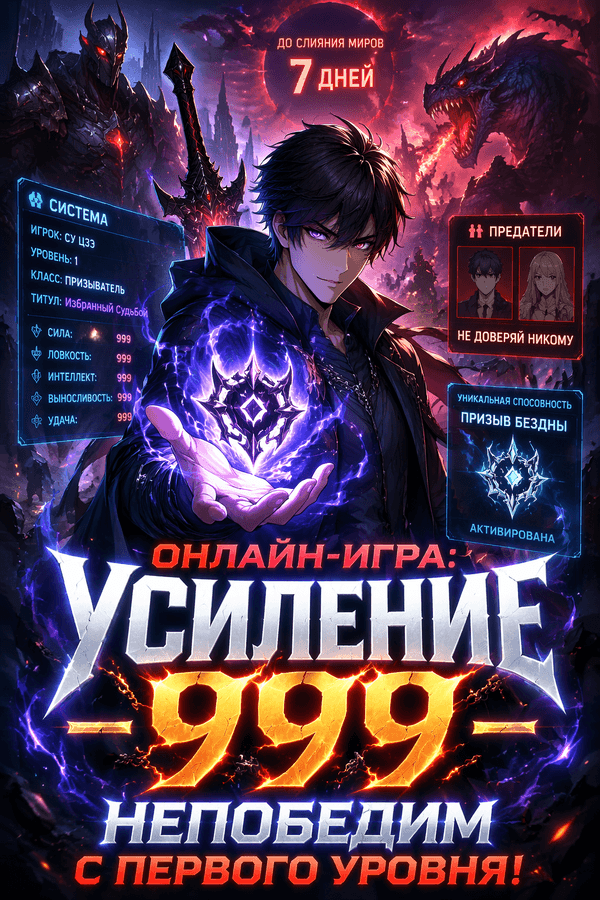 Онлайн-игра: Усиление 999 — непобедим с первого уровня!