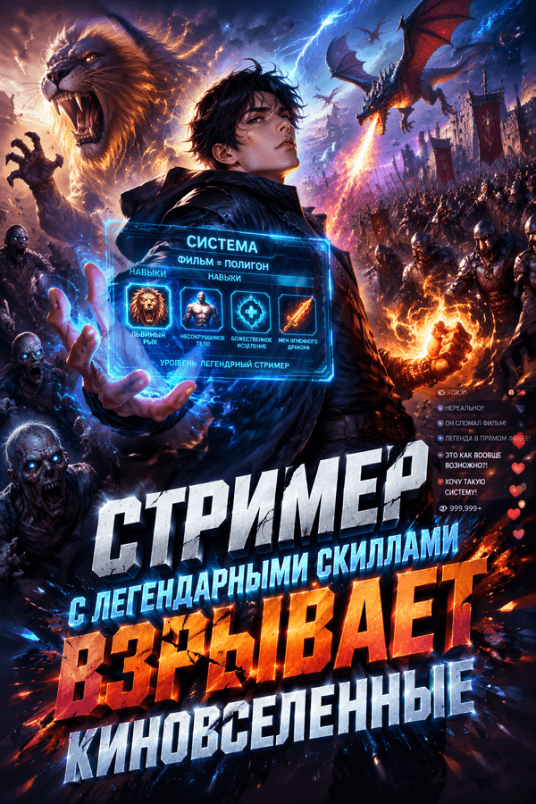 Стример с легендарными скилами взрывает киновселенные