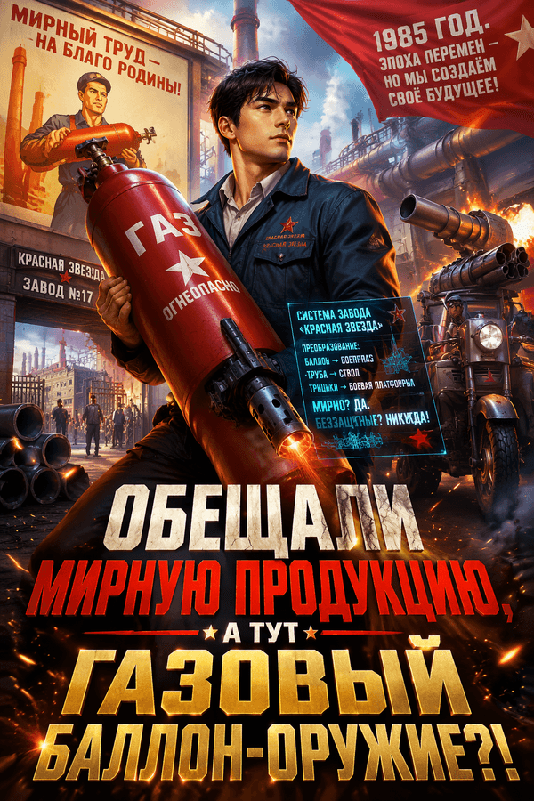 Обещали мирную продукцию, а тут газовый баллон-оружие?!
