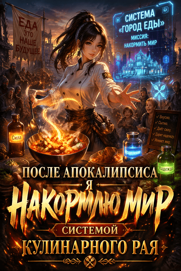После апокалипсиса я накормлю мир системой кулинарного рая