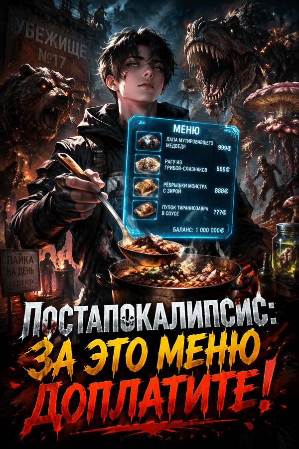 Постапокалипсис: За это меню доплатите!