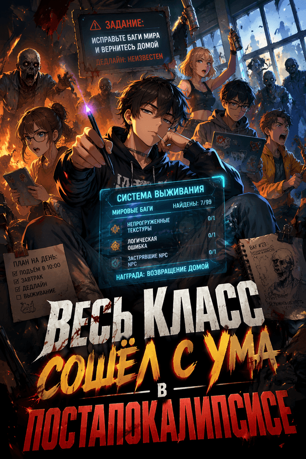 Весь класс сошёл с ума в постапокалипсисе