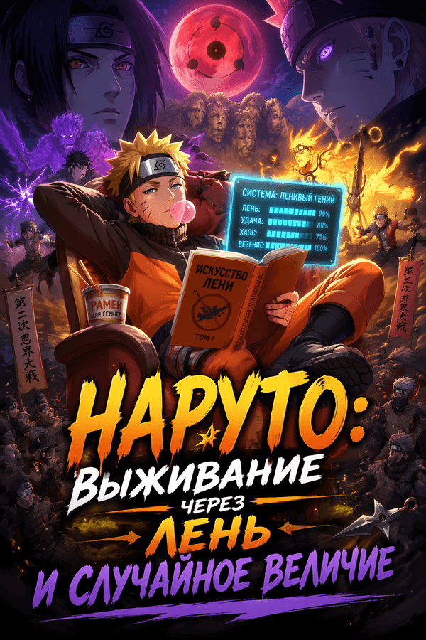 Наруто: Выживание через лень и случайное величие