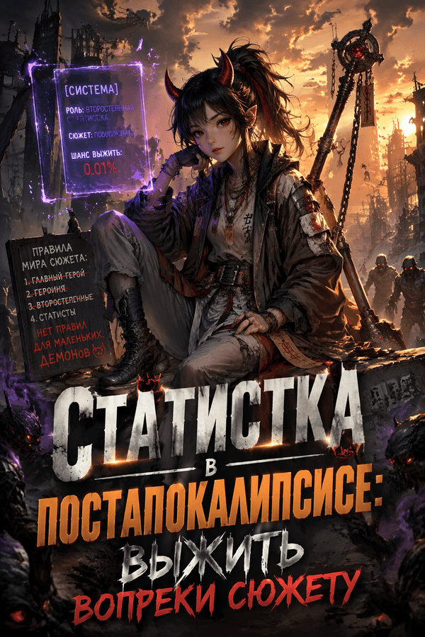 Статистка в постапокалипсисе: выжить вопреки сюжету