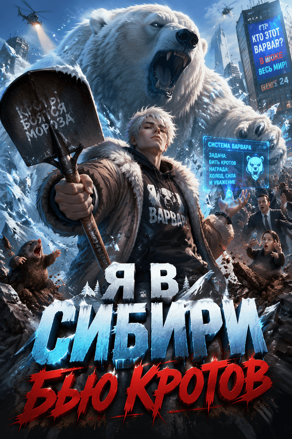 Я в Сибири бью кротов