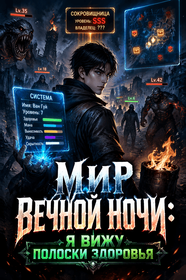 Мир вечной ночи: я вижу полоски здоровья