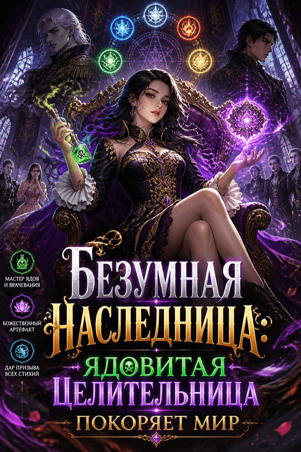Безумная наследница: ядовитая целительница покоряет мир