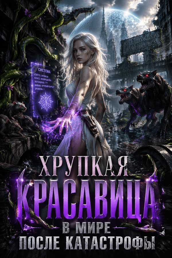 Хрупкая красавица в мире после катастрофы