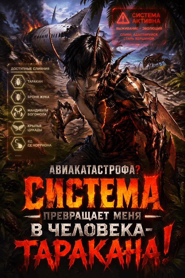 Авиакатастрофа? Система превращает меня в человека-таракана!