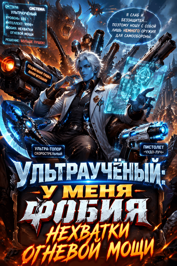Ультраучёный: У меня фобия нехватки огневой мощи