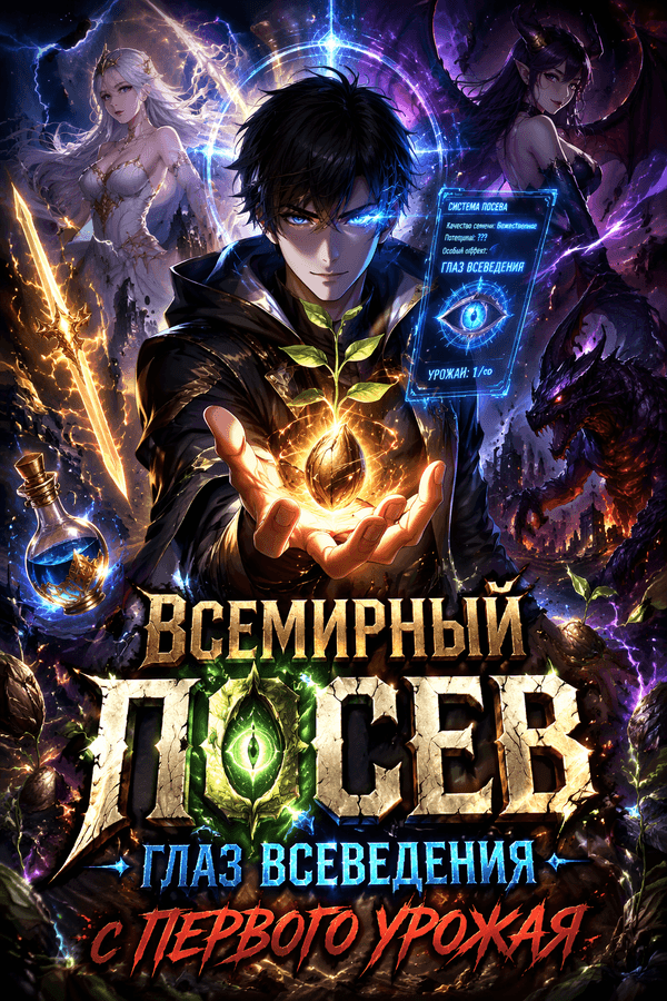 Всемирный посев: Глаз всеведения с первого урожая