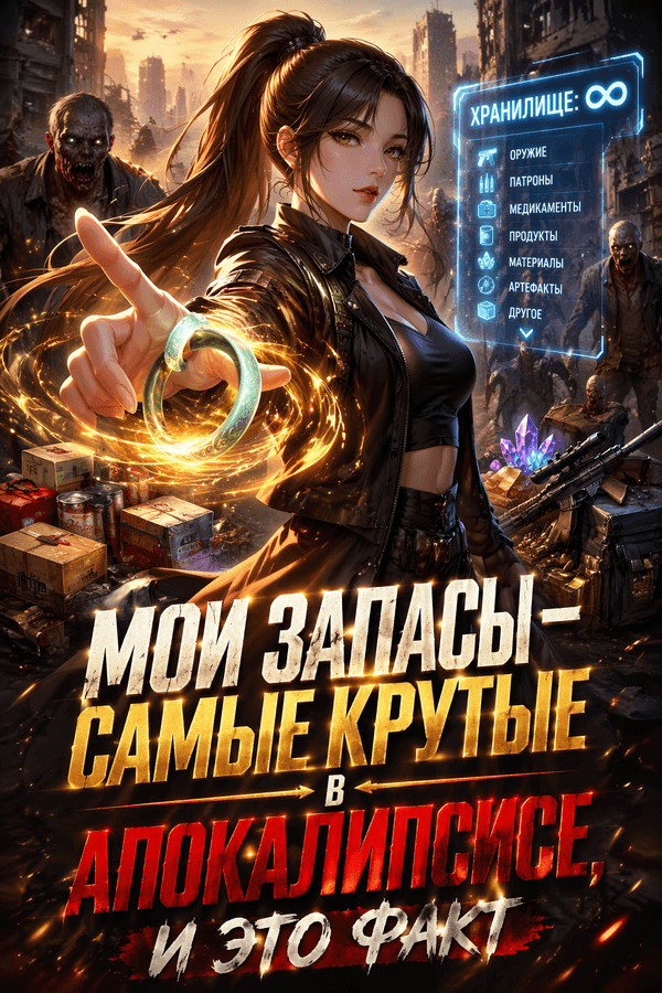 Мои запасы — самые крутые в апокалипсисе, и это факт