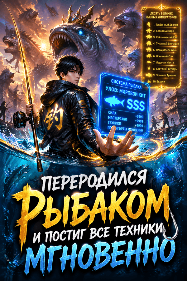 Переродился рыбаком и постиг все техники мгновенно