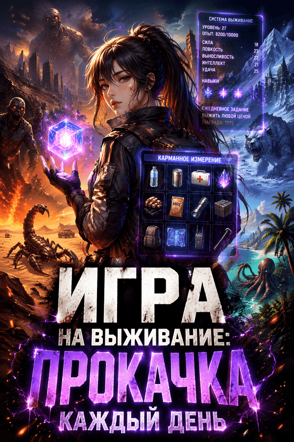 Игра на выживание: Прокачка каждый день