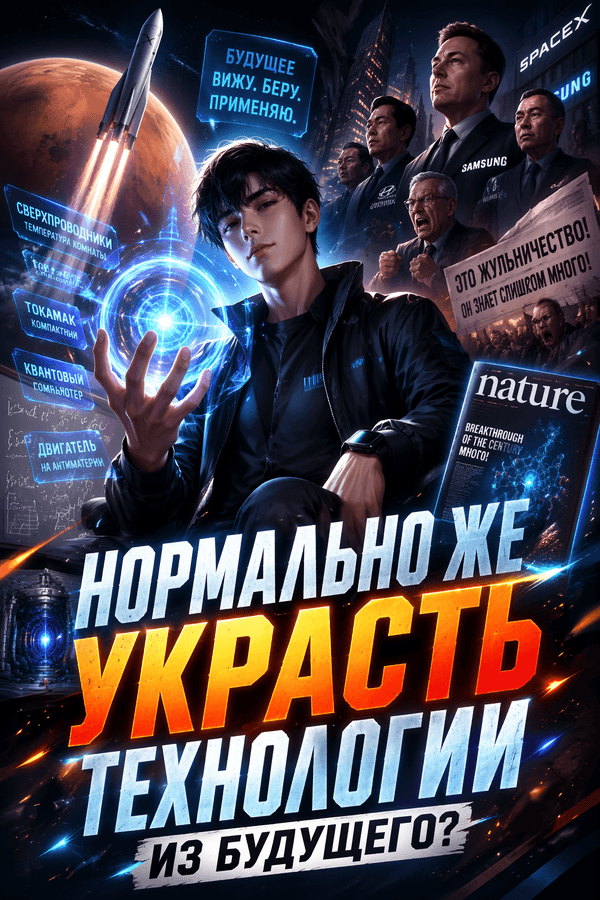Нормально же украсть технологии из будущего?