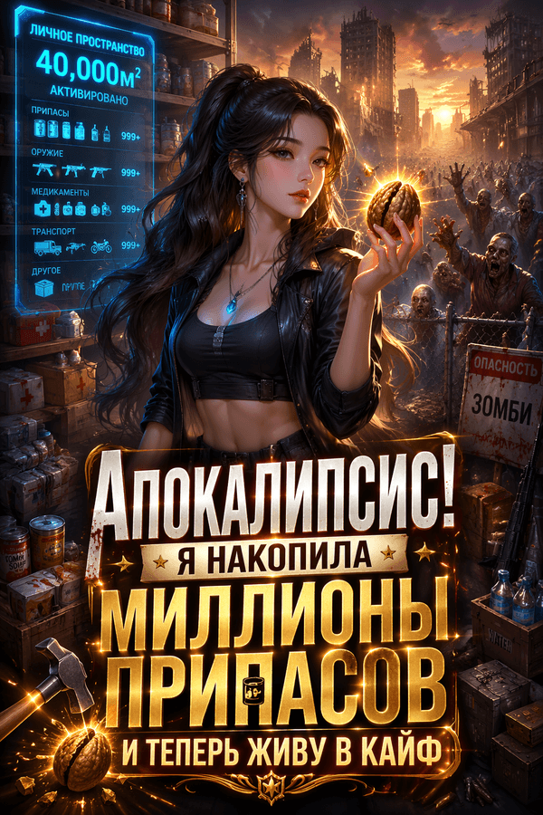 Апокалипсис! Я накопила миллионы припасов и теперь живу в кайф