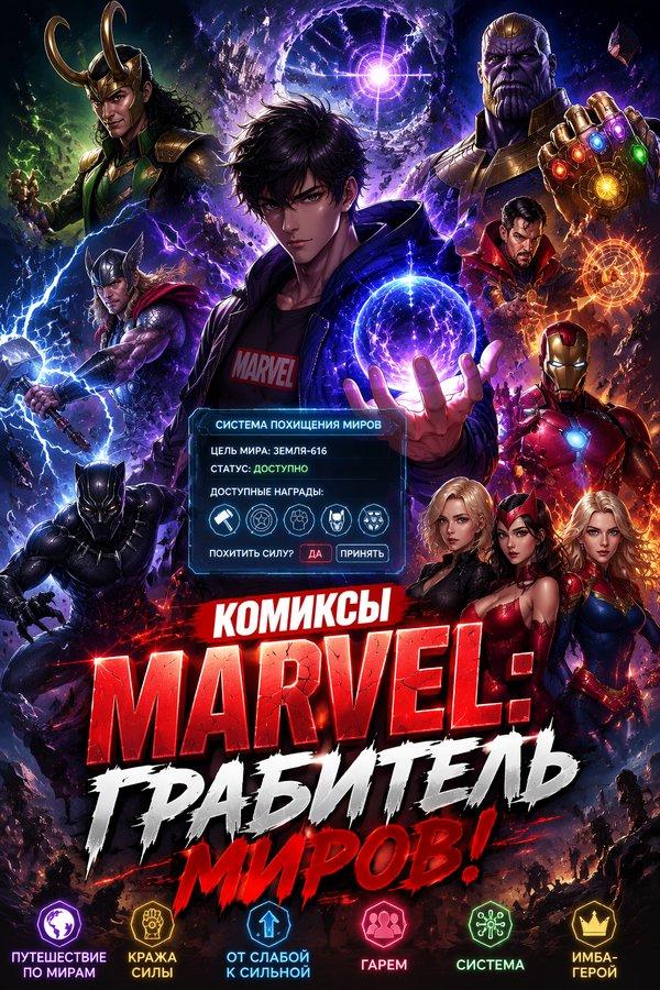 Комиксы Marvel: Грабитель миров!