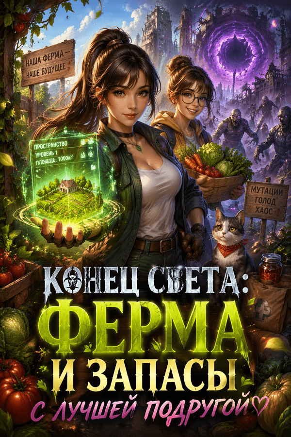 Конец света: Ферма и запасы с лучшей подругой