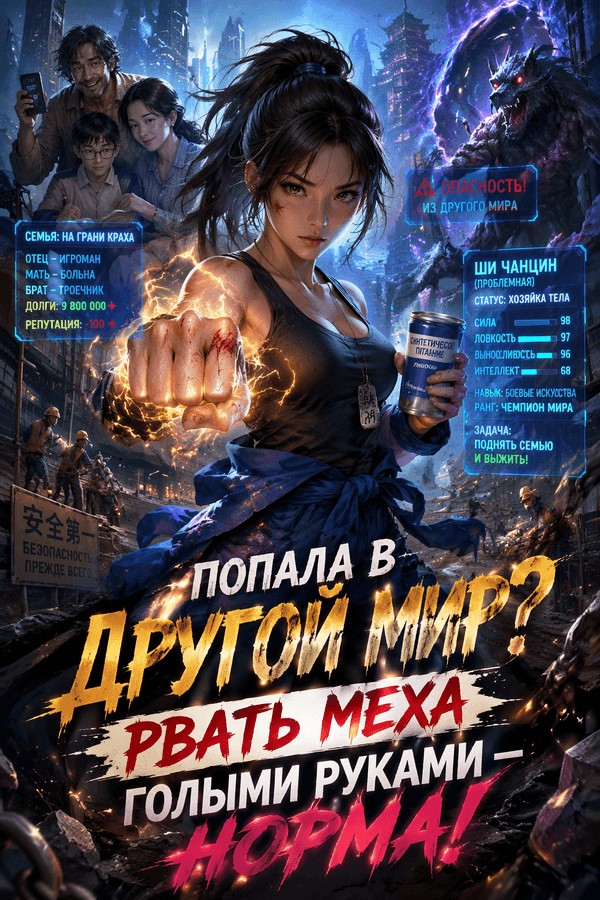 Попала в другой мир? Рвать меха голыми руками — норма!