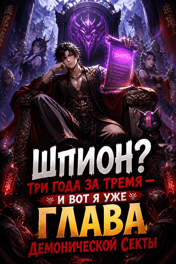 Шпион? Три года за тремя — и вот я уже глава демонической секты