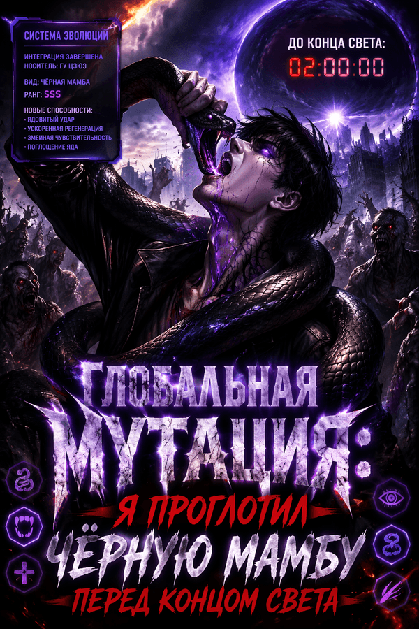 Глобальная мутация: Я проглотил чёрную мамбу перед концом света