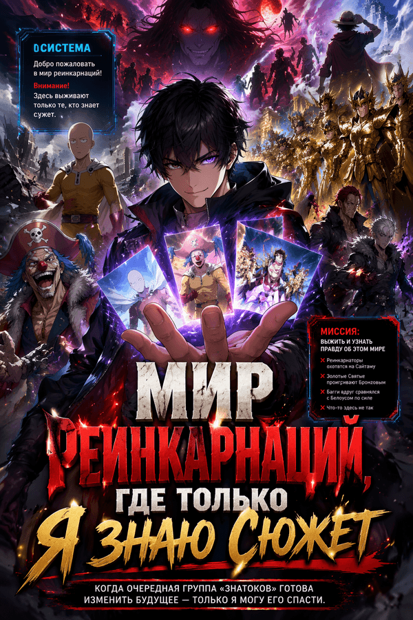 Мир реинкарнаций, где только я знаю сюжет
