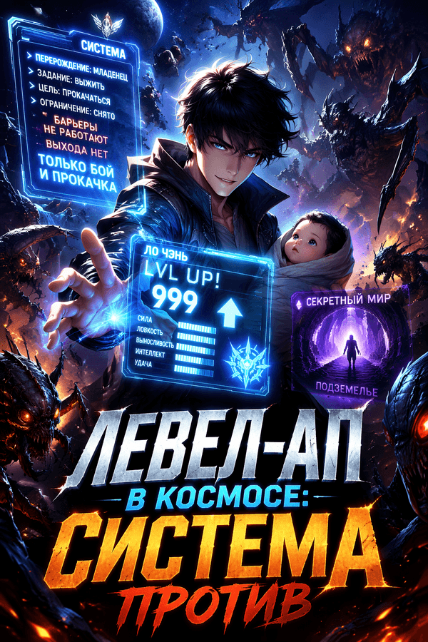Левел-ап в космосе: Система против