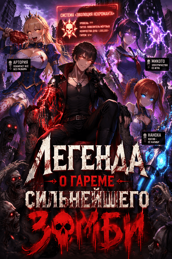 Легенда о гареме сильнейшего зомби