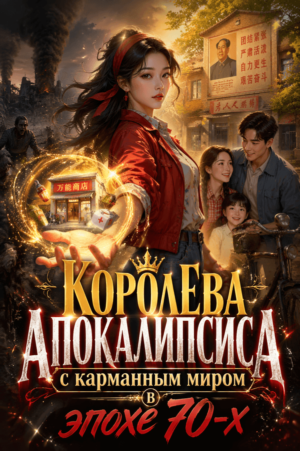 Королева апокалипсиса с карманным миром в эпохе 70-х